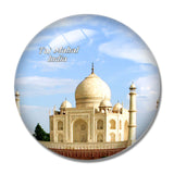 India Taj Mahal Agra 3D Fridge Magnet Crystal Glass