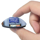 India The Mother House Kolkata 3D Fridge Magnet Crystal Glass