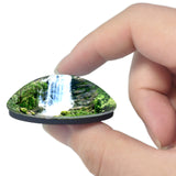 India Waterfall Kodaikanal 3D Fridge Magnet Crystal Glass