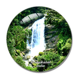 India Waterfall Kodaikanal 3D Fridge Magnet Crystal Glass