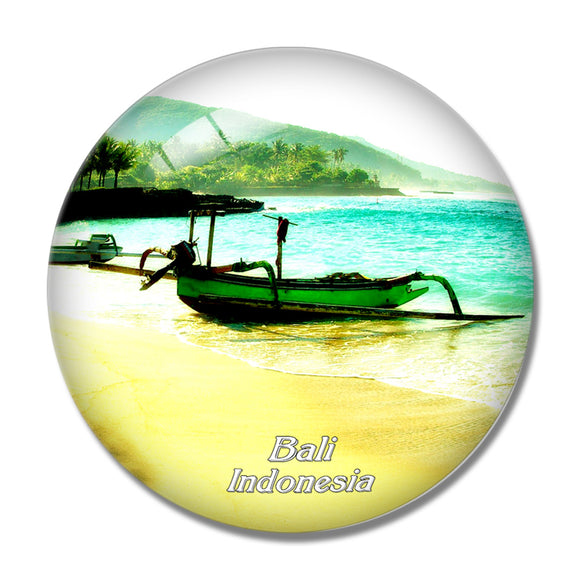 Indonesia Amed Bali 3D Fridge Magnet Crystal Glass