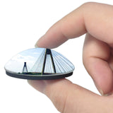 Indonesia Barelang Bridge 3D Fridge Magnet Crystal Glass