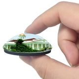 Indonesia Bogor Botanical Gardens 3D Fridge Magnet Crystal Glass