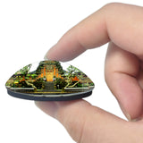 Indonesia Denpasar Bali 3D Fridge Magnet Crystal Glass