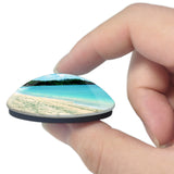 Indonesia Gili Meno Beach Lombok 3D Fridge Magnet Crystal Glass