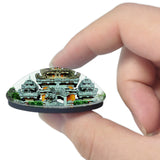 Indonesia in Miniature Park Jakarta 3D Fridge Magnet Crystal Glass