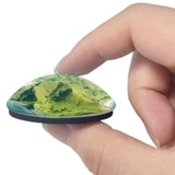 Indonesia Mount Kelimutu Flores 3D Fridge Magnet Crystal Glass