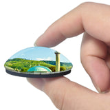 Sarajevo Bosnia 3D Fridge Magnet Crystal Glass