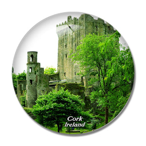 Ireland Blarney Castle Cork 3D Fridge Magnet Crystal Glass