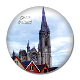 Ireland Cobh Cathedral 3D Fridge Magnet Crystal Glass