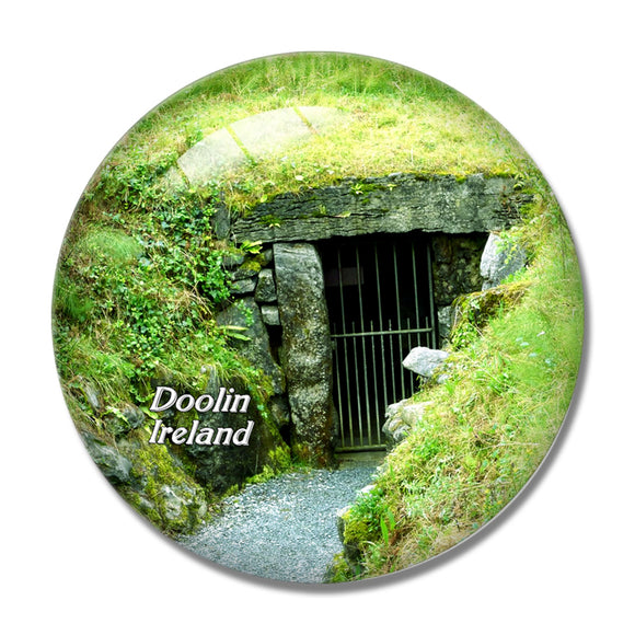 Ireland Doolin Cave 3D Fridge Magnet Crystal Glass