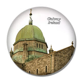 Ireland Galway Cathedral 3D Fridge Magnet Crystal Glass