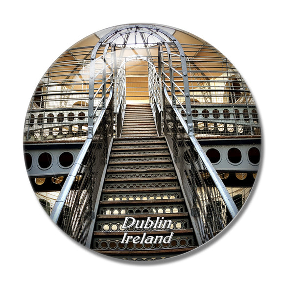 Ireland Kilmainham Gaol Dublin 3D Fridge Magnet Crystal Glass