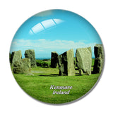 Ireland Stone Circle Kenmare 3D Fridge Magnet Crystal Glass