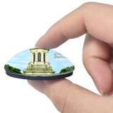 Ireland Trinity College Dublin 3D Fridge Magnet Crystal Glass