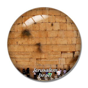 Israel The Western Wall Jerusalem 3D Fridge Magnet Crystal Glass