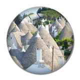 Italy Alberobello 3D Fridge Magnet Crystal Glass