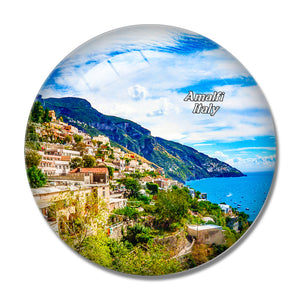 Italy Amalfi 3D Fridge Magnet Crystal Glass