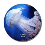 Italy Aquarium of Genoa 3D Fridge Magnet Crystal Glass