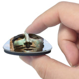 Italy Archaeological Area Pompeii 3D Fridge Magnet Crystal Glass