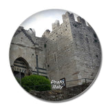 Italy Castle Prato 3D Fridge Magnet Crystal Glass