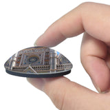 Italy Cathedral Orvieto 3D Fridge Magnet Crystal Glass