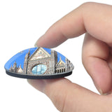 Italy Cathedral Siena 3D Fridge Magnet Crystal Glass