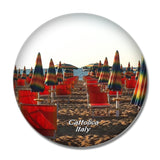 Italy Cattolica 3D Fridge Magnet Crystal Glass
