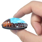 Italy Colosseum Rome 3D Fridge Magnet Crystal Glass