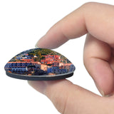 Italy Elba Island Livorno 3D Fridge Magnet Crystal Glass