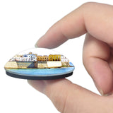 Italy Gallipoli 3D Fridge Magnet Crystal Glass