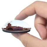 Italy Garibaldi Trapani Sicily 3D Fridge Magnet Crystal Glass