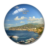 Italy Giovanna Beach Sorrento 3D Fridge Magnet Crystal Glass