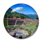 Italy Greek Theater Syracuse Sicily 3D Fridge Magnet Crystal Glass