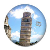 Italy Leaning Tower of Pisa 3D Fridge Magnet Crystal Glass