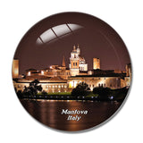 Italy Mantova 3D Fridge Magnet Crystal Glass