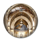 Italy Monreale Cathedral Sicily 3D Fridge Magnet Crystal Glass