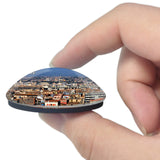 Italy Mount Etna Catania Sicily 3D Fridge Magnet Crystal Glass