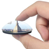 Italy National Cinema Museum Turin 3D Fridge Magnet Crystal Glass