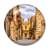 Italy Old Town Noto Sicily 3D Fridge Magnet Crystal Glass