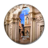 Italy Olympic Theater Vicenza 3D Fridge Magnet Crystal Glass