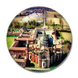 Italy Pavia 3D Fridge Magnet Crystal Glass