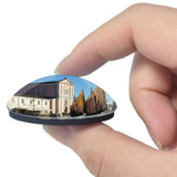 Italy Porto Canale Cesenatico 3D Fridge Magnet Crystal Glass