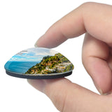Italy Positano 3D Fridge Magnet Crystal Glass