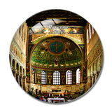 Italy Ravenna 3D Fridge Magnet Crystal Glass