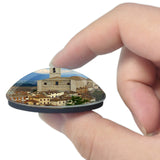 Italy Rocca Paolina Perugia 3D Fridge Magnet Crystal Glass