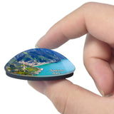 Italy Salerno 3D Fridge Magnet Crystal Glass