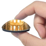 Italy San Lorenzo Cathedral Genoa 3D Fridge Magnet Crystal Glass