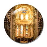 Italy San Lorenzo Cathedral Genoa 3D Fridge Magnet Crystal Glass
