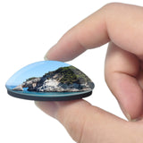 Italy Sardinia 3D Fridge Magnet Crystal Glass